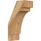 Ekena Millwork 6"W x 10"D x 18"H Merced Rough Sawn Knee Brace, Western Red Cedar BRC06X10X18MRC00RWR - alternate 1